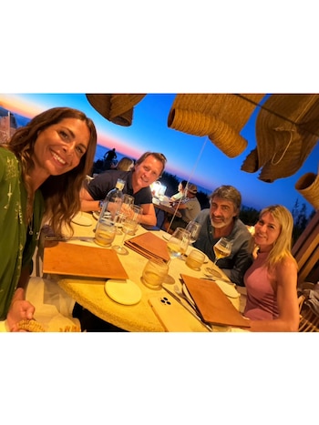Las vacaciones de Nuria Roca y Juan del Val en Cádiz (Instagram)