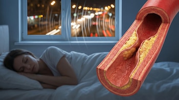 El ruido nocturno del tráfico