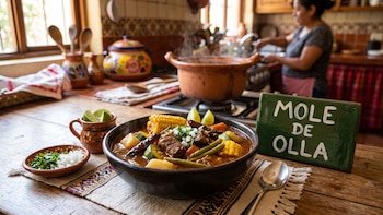 Receta de mole de olla: el caldo tradicional mexicano a base de carne de res y verduras frescas repleto de sabor