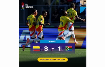 Colombia avanzó sin dificultades ante