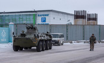 07-01-2022 Despliegue militar en Nursultán,