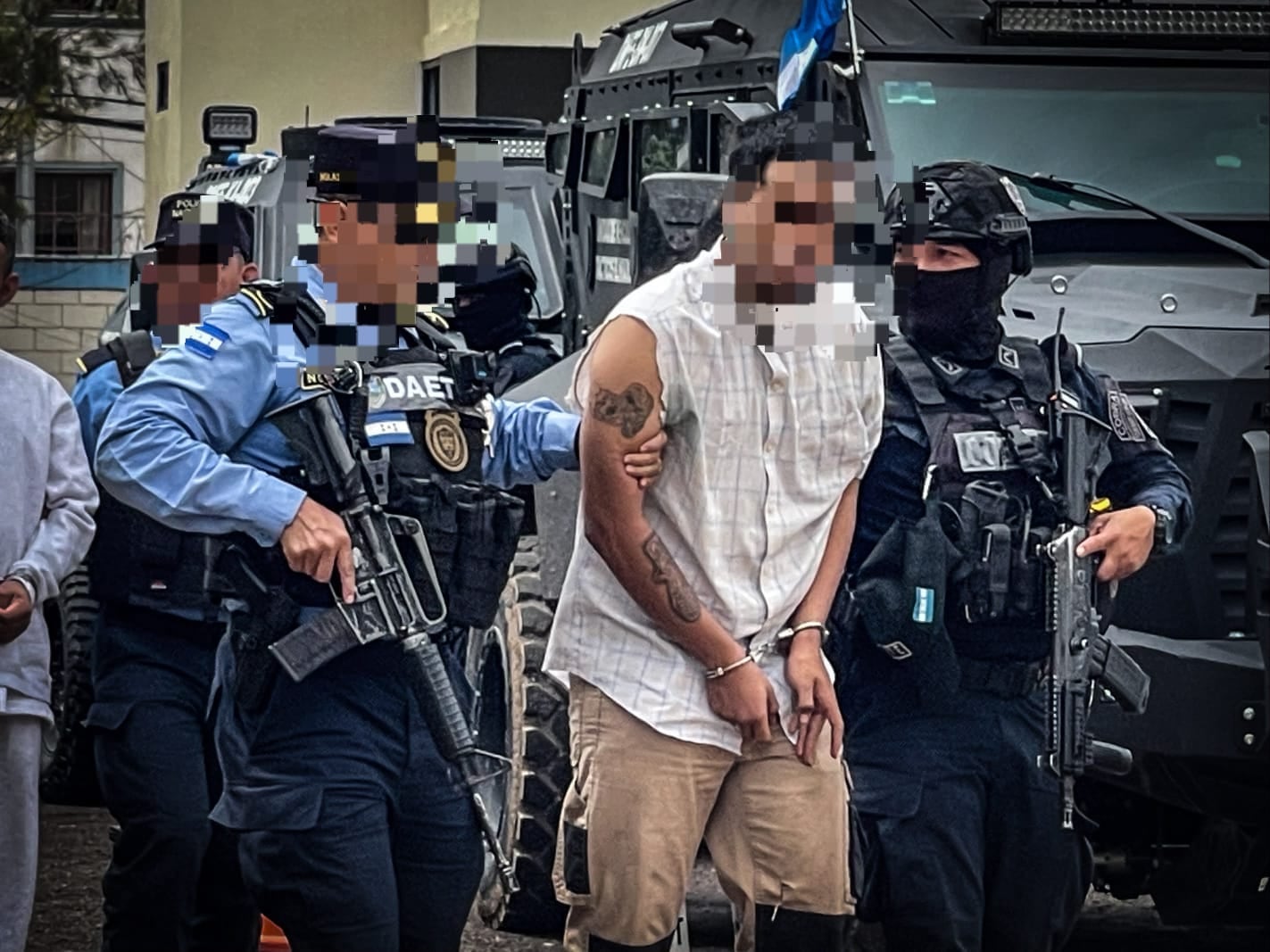 El Distrito Central en Francisco Morazán reporta 21 detenciones en el marco de las acciones policiales.