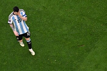 El capitán de Argentina anotó