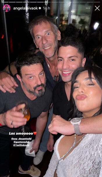 Ángela Leiva subió varias fotos