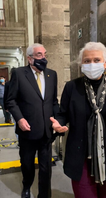 Olga Sánchez Cordero y Enrique