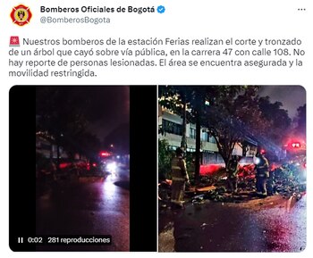 Bomberos de Bogotá entregó un