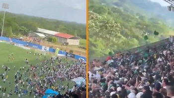 Video| El partido entre Jaguares de Córdoba y Atlético Nacional fue suspendido por disturbios en las tribunas: esto pasó