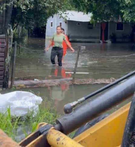 Las lluvias excepcionales colapsaron desagües y pusieron a prueba los sistemas de emergencia de Corrientes (Foto: El Litoral)