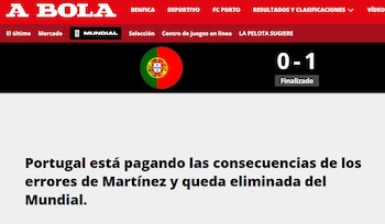 A Bola y su crítica a Roberto Martínez