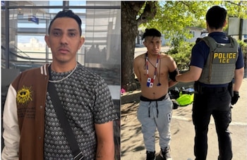 As prisões de nicaragüenses na Califórnia ocorreram entre março e junho em Los Angeles, Sacramento e no interior do estado. (Imagem retirada do 100% Notícias)