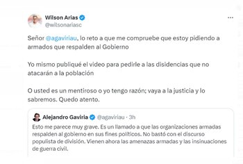 Senador Wilson Arias desmiente acusaciones