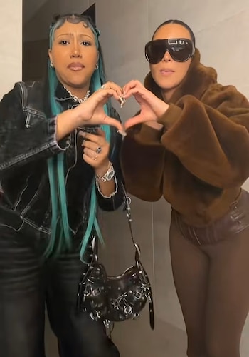 Kim Kardashian defendió públicamente a