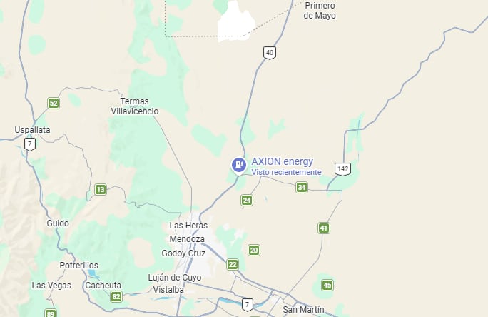 El siniestro en el que estuvo involucrado el custodio ocurrió en la Ruta Nacional 40 en el departamento Lavalle
