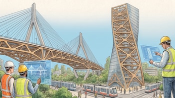 Un modelo del MIT reduciría hasta un 90% el material usado en puentes y edificios