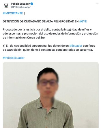 La Policía informó sobre los