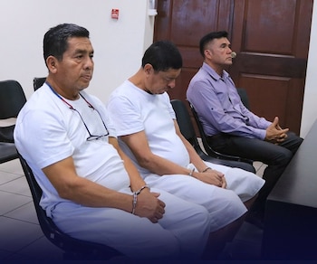 La sentencia contra José Elías Hernández Hernández también ordenó el pago de USD 36,626.18 por responsabilidad civil en perjuicio de la administración pública. / (Centros Judiciales El Salvador)