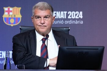 El presidente del FC Barcelona,