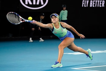 La tenista de 21 años