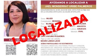 Madre de Jael Monserrat encontró