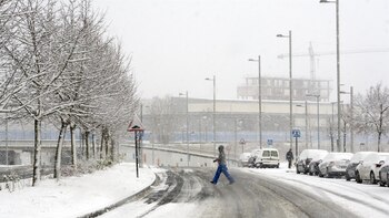 Nieve, viento, frío y oleaje