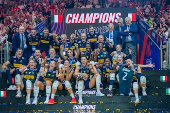 Italia es candidata al título