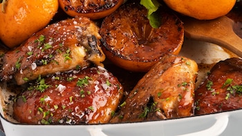 Receta de pollo al horno