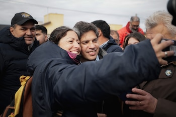 Axel Kicillof en Trenque Lauquen