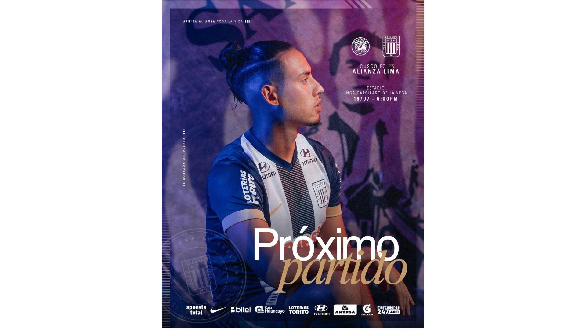 Alianza Lima choca con Cusco FC en el inicio del Torneo Clausura 2025.