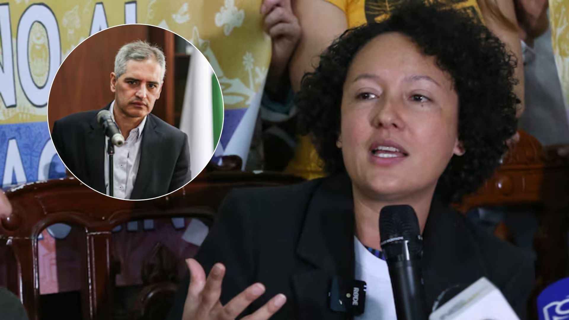 Isabel Zuleta acusó al gobernador de Antioquia de “violar la soberanía” tras sugerir que EE. UU. conozca sobre la suspensión de capturas de cabecillas