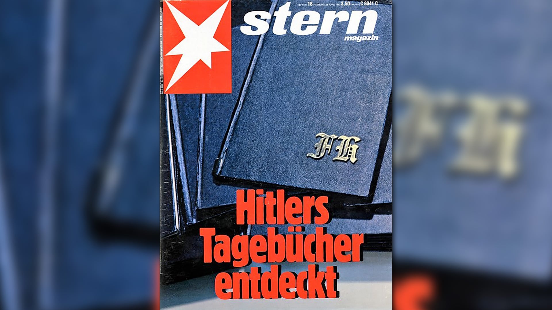 El anuncio de la publicación de los diarios tuvo un fuerte impacto internacional, no solo por la autenticación de los tres expertos sino también por el prestigio de la revista, que era entonces una de las de mayor circulación en Alemania Occidental