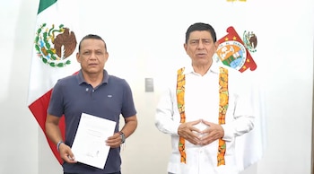 El gobernador de Oaxaca, Salomón Jara, designó a Francisco Vásquez Jiménez como Comisionado Municipal de Juchitán, el pasado viernes 25 de septiembre. (Crédito: X|@salomonj)