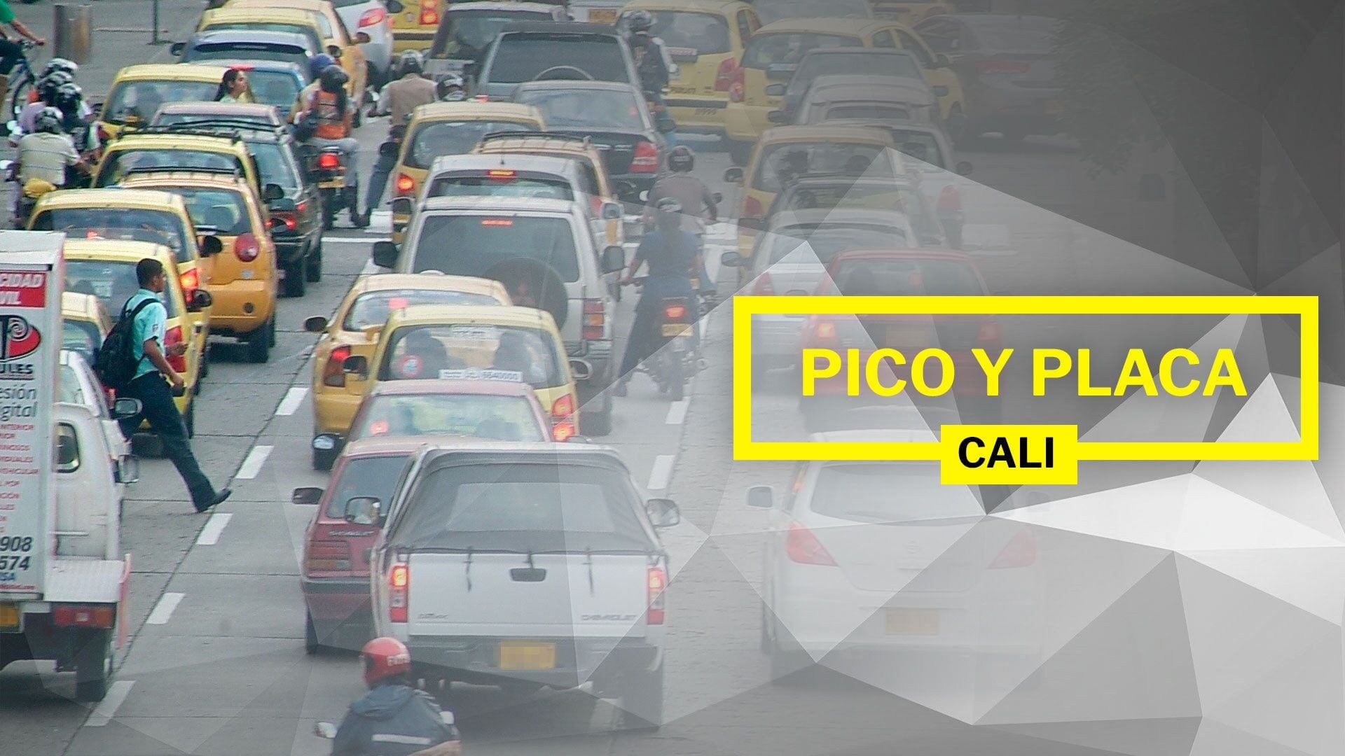 El Pico y Placa tiene como meta reducir la circulación de automóviles y bajar la contaminación (Infobae)