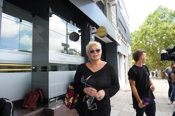 Carmen Barbieri estuvo presente en