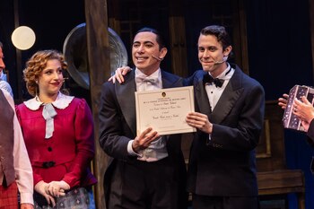 Oscar Lajad (Gardel) y Alan