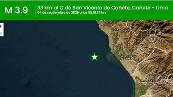 Temblor hoy en Perú EN VIVO: último sismo en Cañete, epicentro y reporte del IGP del 4 de septiembre de 2026