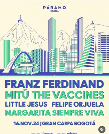 Este es el cartel oficial de Paramo Celebra 2024 - crédito Paramo