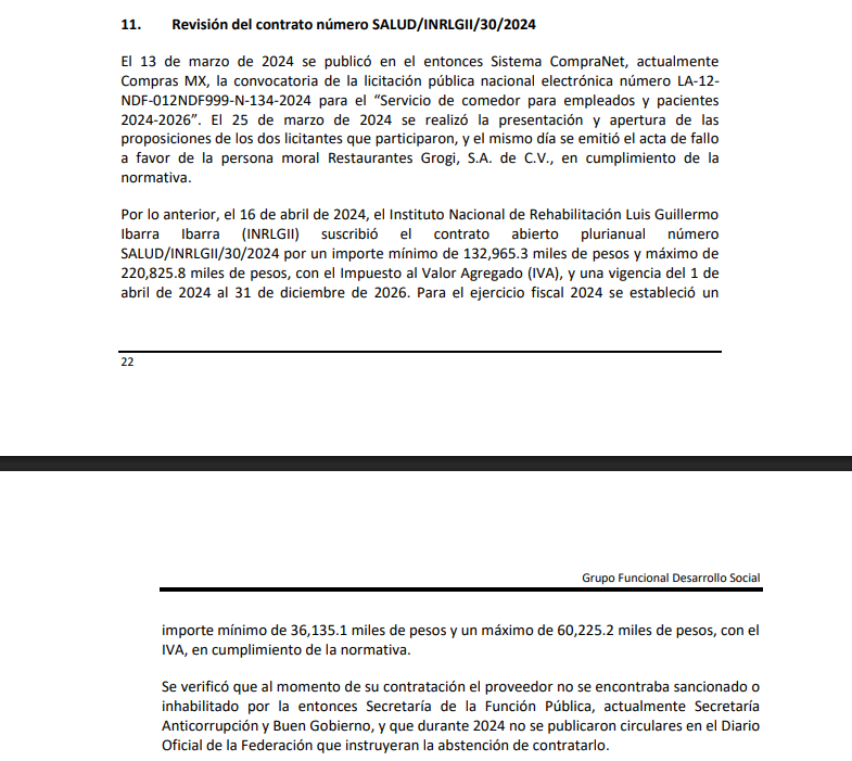 (Auditoría De Cumplimiento: 2024-1-12NDF-19-0225-2025/Captura de pantalla)