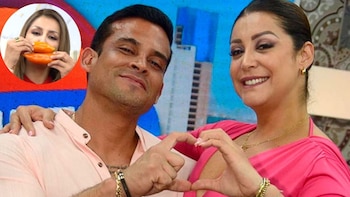 Christian Domínguez y Karla Tarazona