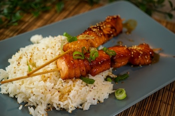 Receta de satay de pollo (Magnific)