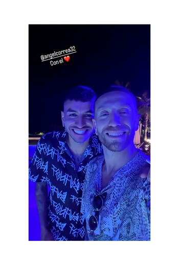 Papu Gómez celebró junto a