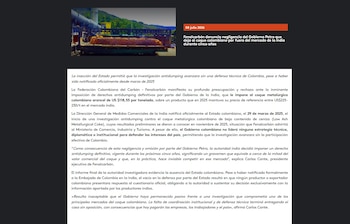 El gremio carbonero advierte que la medida podría afectar a empresas exportadoras, trabajadores y regiones vinculadas a esta industria-crédito Fenalcarbón