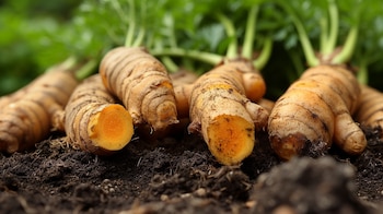 La cúrcuma requiere de un