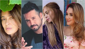 Salma Hayek, José Ron, Danna