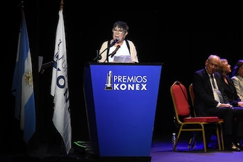María Teresa Andruetto presidió el