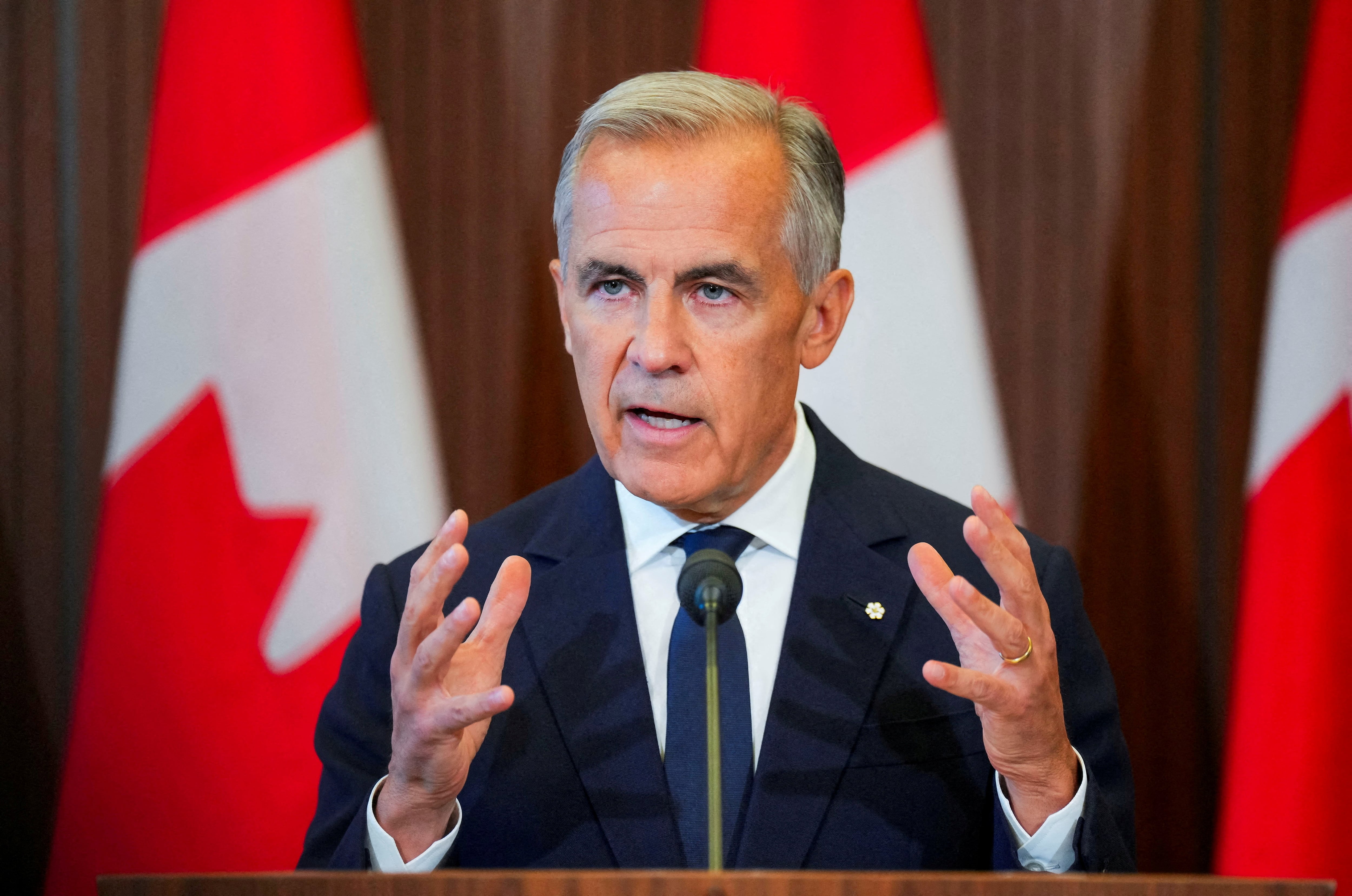Canadá impuso aranceles de hasta el 50% sobre bienes de Estados Unidos por 20 mil millones de USD tras el fracaso de las negociaciones comerciales bilaterales. (REUTERS/Chris Tanouye/File Photo)