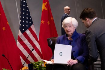 La secretaria del Tesoro de