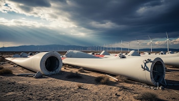El futuro de las turbinas eólicas: por qué la economía circular es clave ante el auge de los residuos
