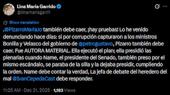 Lina María Garrido hizo fuerte