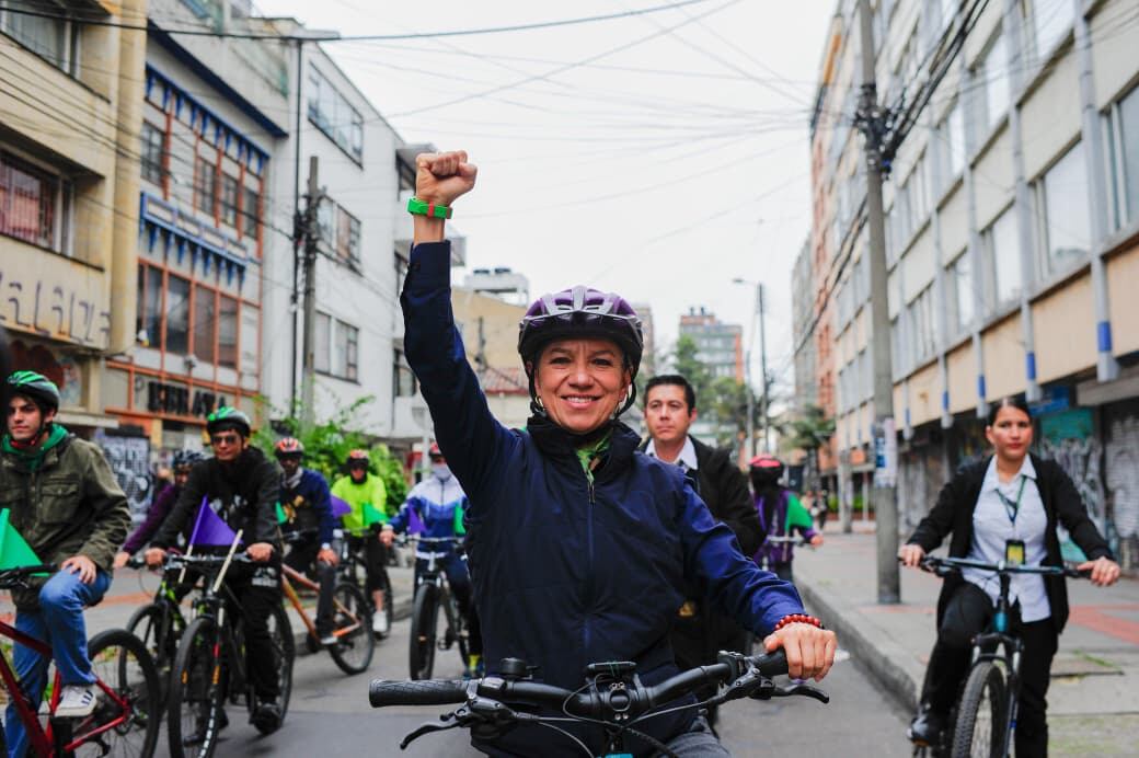 Para Munevar, Claudia López fue una de las perdedoras de la jornada - crédito prensa Claudia López