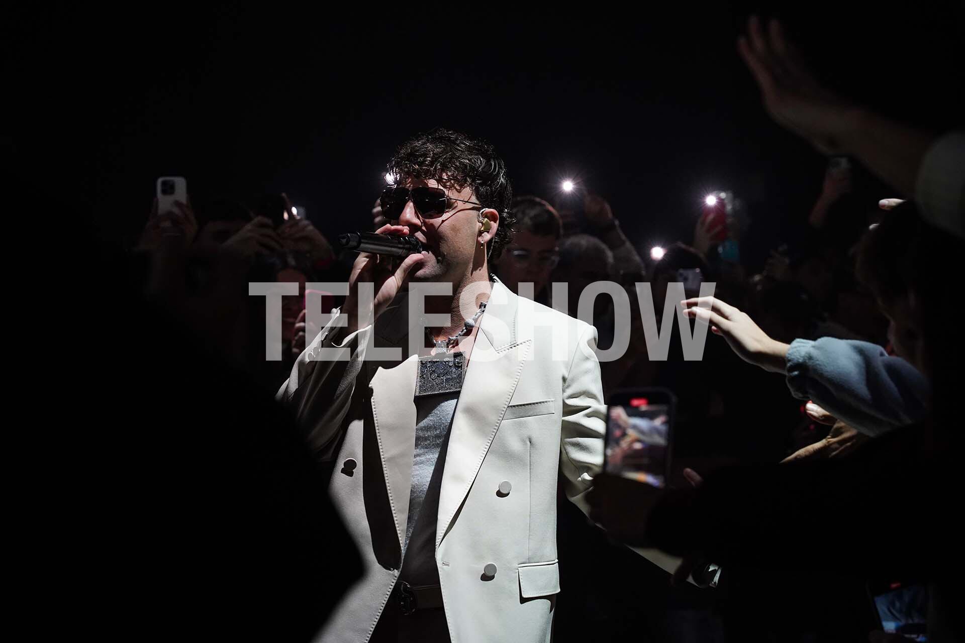 Quevedo brilló ante 14.000 fans y tuvo a YSY A como único invitado (Crédito: RS Fotos)